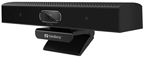 Sandberg All-in-1 ConfCam 1080P HD Webcam Full HD 1920 x 1080 Pixel Support à Pince