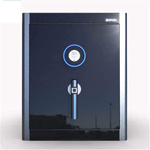 UYSELA Box Feuerfest Wasserdicht S Home Ss Sicherheitsschlosskästen Ganzstahl-In-Wall Mini Family S Passwort Fingerabdruck Unsichtbar