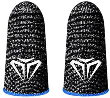QEOTOH 1 Paar Spiel Fingerspitze Handschuhe Für PUBG Gamer Schweißfest slip Bildschirm Gaming Finger Finger Sleeve Abdeckung B3C0 Atmungsaktiv