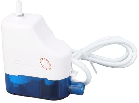 Plyisty Bomba de Condensado Automática para Aire Acondicionado y Máquinas de Hielo, Caudal 40L/H de Drenaje 100-230V con Tanque de 0.07L y Tecnología de Motor Silencioso 22dB