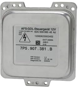MKKDYC Compatible avec pour Cayenne 2011 2012 2013 Module D'unité De Commande De Phare À Ballast Au Xénon De Voiture 7P5.907.381.B 5DC00906040 HID Xénon Ballast