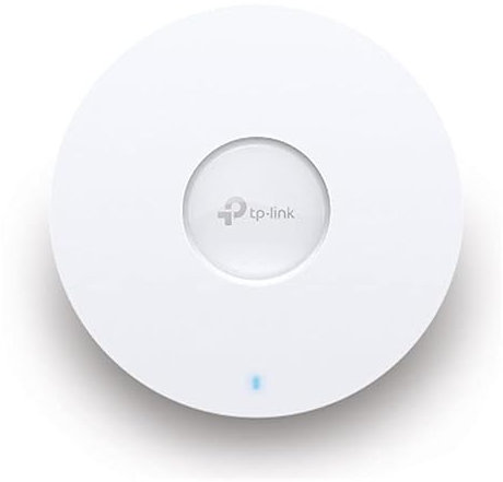Techo AX5400 WiFi 6 Access Point, Dual-Band, 1 x 2,5 GbE, ideal für Unternehmensnetzwerke und Verbesserung der Konnektivität von Geräten.