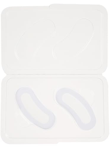 Augenpads gegen Hyaluronsäure Feuchtigkeitsspendende 1 Paar Augenringe | Weiche Glatte Augenmasken, für Müde Augen und Schwellungen, Weiß, 1 Paar