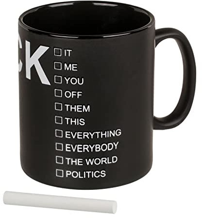 MIJOMA Taza de café XL Taza de café Taza de té Taza gigante para cocina Oficina, aprox. 885 ml 12.5x11cm, Idea de regalo (F... Mug)