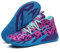 Bolognifi Scarpe da Basket Alte Unisex, Suola in Gomma Antiscivolo, Ideali for allenamenti e Partite all'aperto(Pink,36 EU)