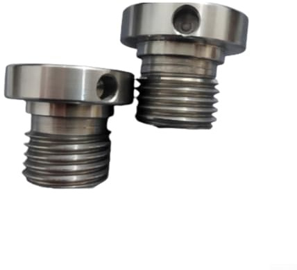 ZWEquipint Holzdrehfutter-Adapter, Schraubgewinde-Spindel-Konverter, 25 auf 18 mm, 33 auf 18 mm, 33 bis 25 mm, für Holzdrehwerkzeuge, Drehmaschinen-Zubehör (25 mm bis 18 mm)
