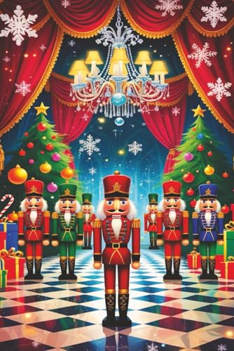 Nutcracker Journal: Christmas Holiday Blank Lined Notebook Great for Gifts, Nutcracker Ballet or Nutcracker Market 6x9  110 Pages