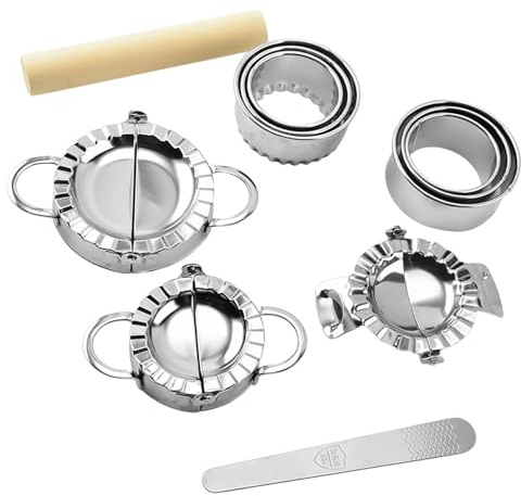 Gnocco Maker-11-pezzo Forma di pellettizzazione | per stampa spaetzle | Spaetzle Skin Maker, Farming Spoon Farina Cutter Rolling Wood, da cucina | Diverse dimensioni e fo