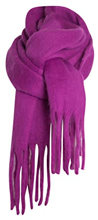 Aktiv desinfektionsmedel Virucid våtservetter överdimensionerade, vinter, varm halsduk, stora halsdukar, lindad halsduk mikrofiberdukar för stranden, Het rosa, One size