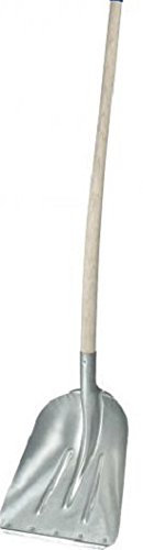 TRIUSO Alu Getreideschaufel 400 x 340 mm mit Eschestiel 110 cm