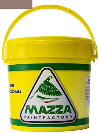 MAZZA Pittura Al Quarzo Per Muri Interni Ed Esterni Lt 5 Ad Alto Potere Coprente Colorificio (Talpa1 Mz1059)