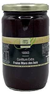 Mermelada extra fresa mara des bois – Maison des Gourmets – tarro 850 g