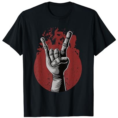 Pommesgabel, Heavy Metal, Rock, Musiker, Festival T-Shirt