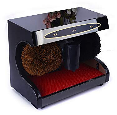 QHYXT Cireuse à Chaussures électrique, Machine à cirer Les Chaussures Automatique