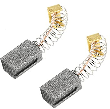 PATIKIL Carbón Cepillos 12x8x6mm para Eléctricos Motores 2pcs | Eléctrica Herramienta Angular Amoladora Mesa Sierra Repuesto Pieza Reparación