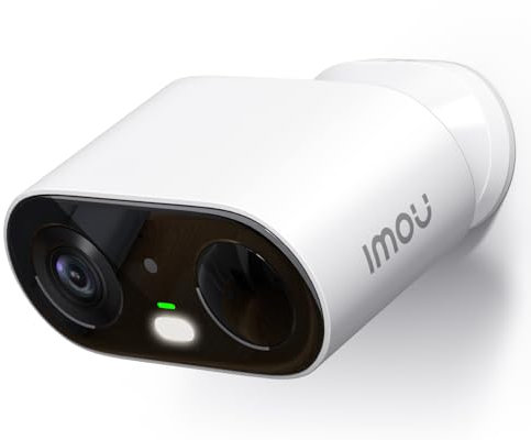 Imou 2K Wireless Security Camera Outdoor, Battery Operated CCTV Camera wtih PIR Human Detection, WiFi Home Security Camera, Color Night Vision, Siren, 2-Way Audio, IP65, Works with Alexa