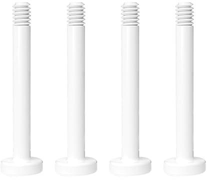 UNFAIRZQ 4 Stück 6#32 Computerlüfter-Montageschrauben für 25 mm dicke Computergehäuse-Lüfter, mühelose Montage und überlegene Haltbarkeit, Lüfterverlängerungsschrauben
