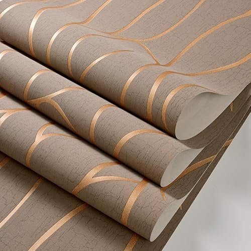 BITHAI Tapete Vliestapete Modern Minimalistisch Tapeten mit 3D Streifen Muster Silber Leicht Glänzend - Streifentapete Wanddekoration in Wohnzimmer Schlafzimmer küche Flur 0,53m x 9,5m (6005)
