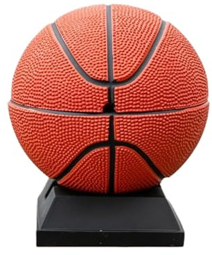 Whbbbj Cenicero de Baloncesto portátil, cenicero de Baloncesto de Moda, cenicero antimoscas, contenedor de Cenizas de Baloncesto Personalizado, cenicero al Aire Libre a Prueba de Viento, Decoraciones