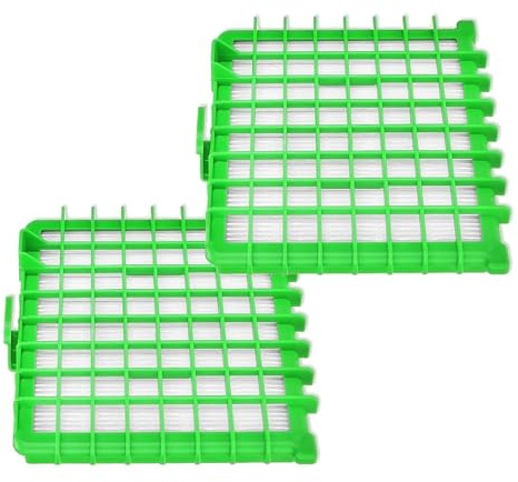 Xiciki Set med 2 dammsugarfilter, Lämplig för Rowenta Silence Force dammsugare filter tillbehör ZR002901