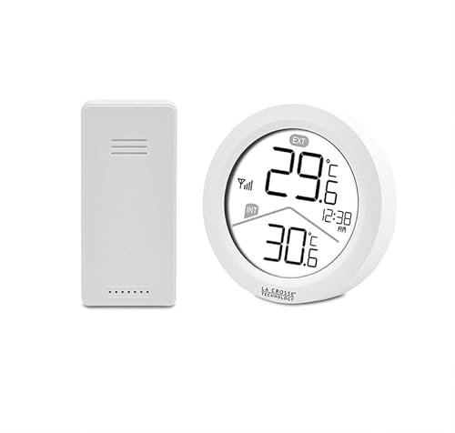 La Crosse Technology - WS6219 Station de températures avec min/max - Blanc