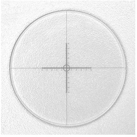 Zubehör für Labormikroskope Mikroskop-Mikrometer 940. Div 0. 1MM-Mikroskop-Okular-Mikrometer-Durchmesser 24mm Kreuz-Okular-Retikel X/Y 10mm optische Glas-Okular-Kalibrierrutschen