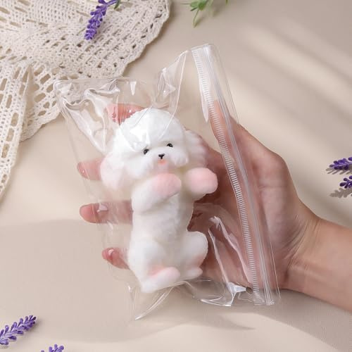 ANBOOR - Hunde Squishies Spielzeug, weicher Teddy Hundemezes Stressabbau Sensorisches Spielzeug Neuheit Zappelspielzeug für Erwachsene Teenager Party Gefälligkeiten HundeStatuen