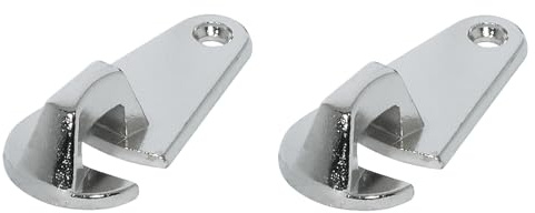 cyclingcolors 2x Pêne crochet, 53 mm, pour tables à châssis rallonge cadre support ferrure meuble porte