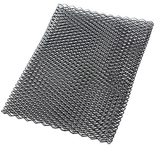 HORIALENCE Rejilla de Aleación de Aluminio 40X13 Pulgadas para Parachoques Delantero Malla Automotriz Duradera 3X6Mm para Coche