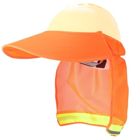 Casque de sécurité à bord complet | Visière solaire – Serrage réglable, respirant, anti-UV, pour la protection de la tête, du travail, du cyclisme