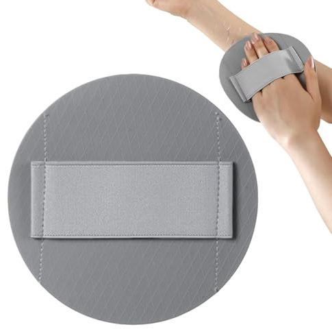 Exfoliador Corporal de Silicona Exfoliador de Ducha en Forma Circular | Esponja Reutilizable de Baño para Limpieza Corporal, Facial, de Pies y Espalda, para Mujeres y Hombres, Portátil para Viaje