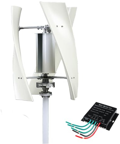 YIGECHENXIN Generador de Aerogenerador de 10000W, 12V 24V 48V 220V, Generador de Molino de Viento Adecuado para Sistema Híbrido Solar y Eólico, Generador de Aerogenerador para Linterna,220v