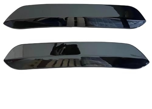 Auto Spoiler Posteriori 2 pezzi modifica alettone posteriore superiore per auto per VW per Golf 7 MK7 .5 per GTI spoiler tetto nero lucido estensioni alette ABS Alettone Tetto