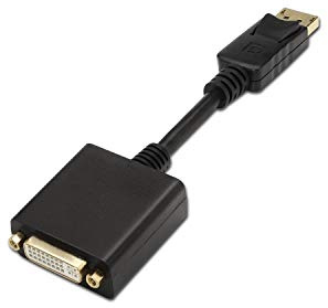 AISENS A125 – 0133 – Convertisseur vers DVI de 15 cm, Couleur Noir