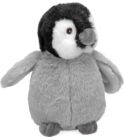 Wild Republic Ecokins Mini Kaiserpinguin-Küken, Kuscheltier aus Stoff, Nachhaltiges Spielzeug, Baby Geschenk zur Geburt von Jungen und Mädchen, Stofftier 20 cm