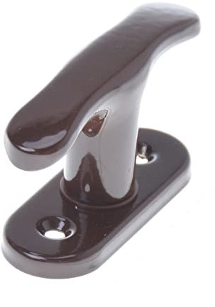 Aqbau® Poignée de fenêtre en métal marron olive