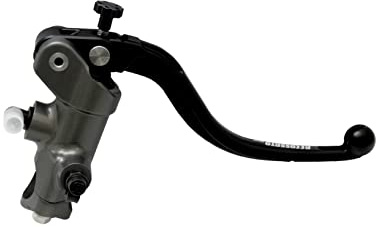 Pompa Freno Radiale - Lavorata CNC - Accossato Con Leva Fissa Corta, 19 X 20 per MV Agusta Brutale 989 R dal 2008 al 2008, CC 989