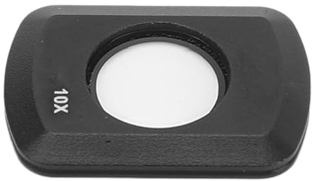 Objectif Grand Angle pour Osmo Pocket3, Objectifs Macro Externes en Verre Optique 10X, Accessoires de Caméra à Revêtement HD Magnétique, Distance de Mise au Point de 2 à 2,5 Cm