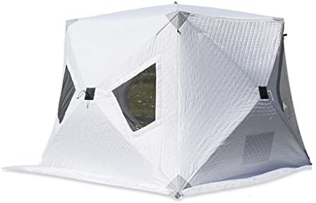 NOALED 2–3 Personen Winter-Angelzelt, Winter-EIS-Angelzelt, Camping-Zelt, Winddicht und regendicht, Outdoor-Winter-Angeln, warmes Zelt