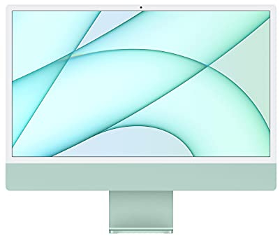 2021 Apple iMac con Processore Apple M1 (24-inch, 8GB RAM, 1TB SSD Storage) (QWERTY English) Verde (Ricondizionato)