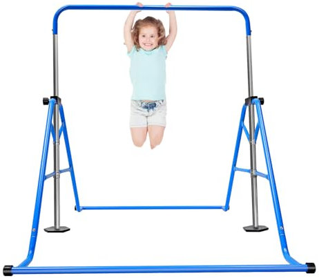 Gymnastik Turnreck Kinder Gymnastikstange Garten Trainingsgeräte Höhenverstellbar Turnstangen bis 80 kg Belastbar