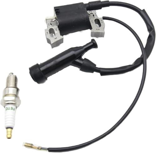 Dixhills Bobine bougie d'allumage compatible avec Gx160 Gx200 Gx140 Gx110 Gx120 Générateur de moteur Remplacement pour tondeuse à gazon 4589693/7988801 30500-ZE1-063 30500-ZE1-033 440-105500-ZE1-033