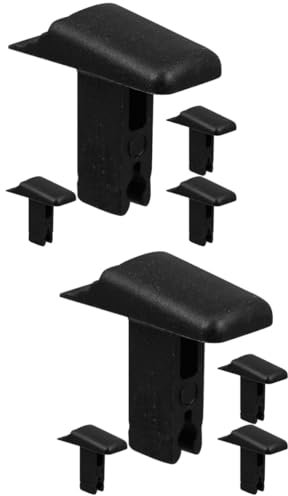 Artibetter 8pezzi Accessori Per Scale Telescopiche Pulsante Sblocco Per Scale Facile Installazione e Resistente Per Uso Sicuro