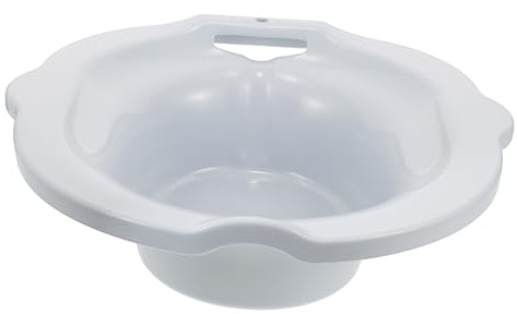 SHINEOFI Sitzbadewanne Bpa Frei Sitzbad Für Schwangere Und Frauen Hygienisches Postoperatives Sitzbadbecken Aus Robustem Kunststoff Für Standardtoiletten Bei Dammbeschwerden