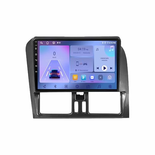 9 Radio con Pantalla táctil Android 15 Sistema de Audio Bluetooth para Volvo XC60 2011-2018 con GPS WiFi FM Radio Cámara de Marcha Atrás Reproductor multientretenimiento(HL40 2+64G)