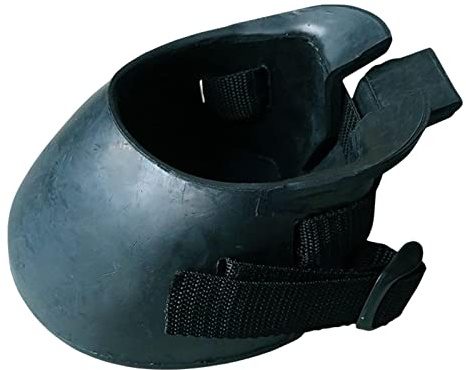 Tdoutop Hufschuhe für Pferde – Schutz für Pferde, rutschfest, Dickes Gummi, l