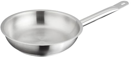 AGNELLI Padella Professionale in Acciaio Inox anche Induzione 40 cm