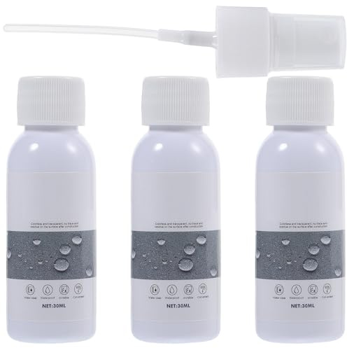 MUCKLILY Spray Impermeabilizante para Zapatos y Ropa Nanotecnología, Protector Resistente al Agua y Manchas, Paquete de 3 Piezas de 30ml, Adecuado para Uso en Exteriores