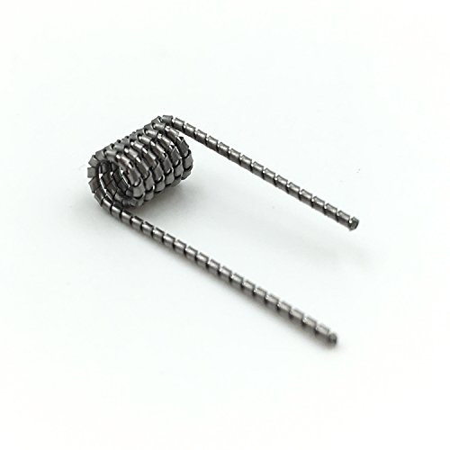 DIY-24H - 10x Tiger 0,36 Ω Ohm Coils Wire Prebuilt Fertigwicklung RDA RBA RTA KA1 Draht