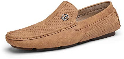 Bruno Marc körloafers för män Slip on mockasiner skor, SOLBRÄNNA, 7.5